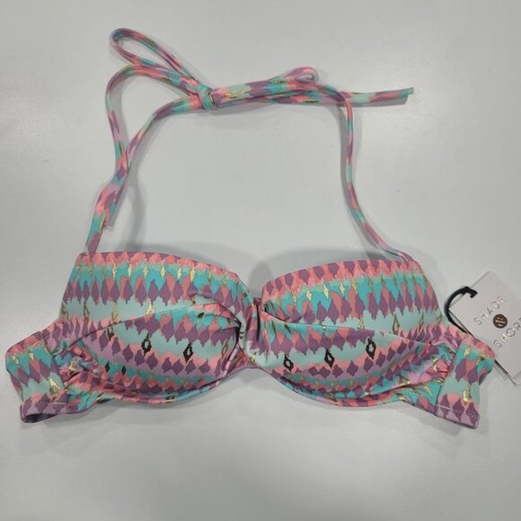 Shade & Shore Front Twist Bandeau Bikini Top - Picture 5 of 7